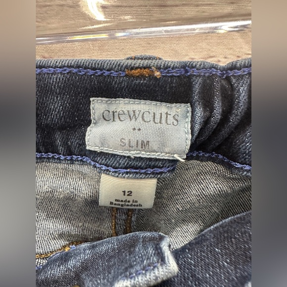 Crewcuts Boys Slim Fit Denim Jeans Size 12 - Picture 2 of 3